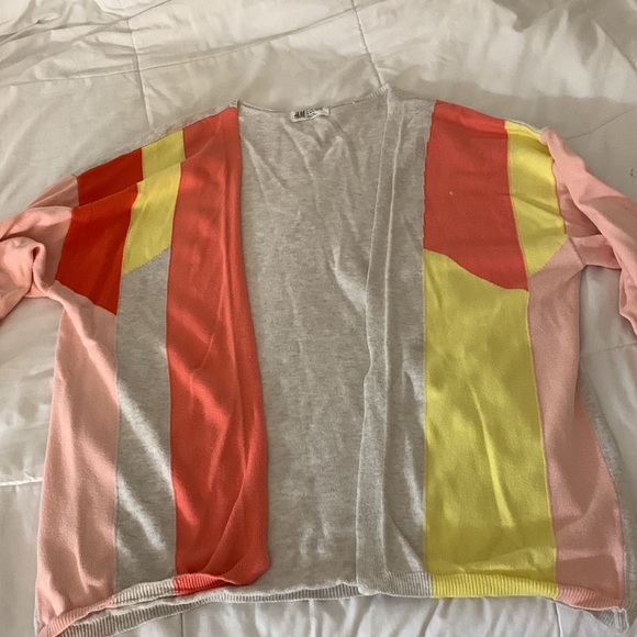 Girls Colorblock Cardigan - Picture 4 of 6